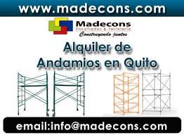 Alquiler de andamios en Quito