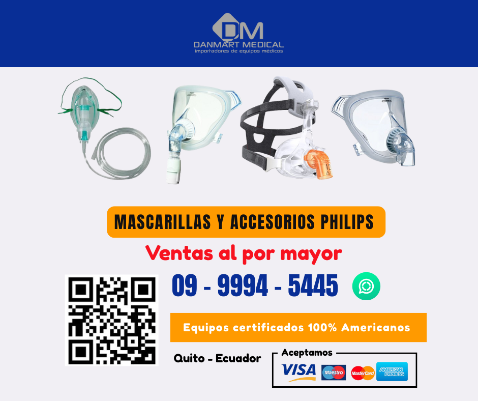 Mascarillas y accesorios philips Danmart
