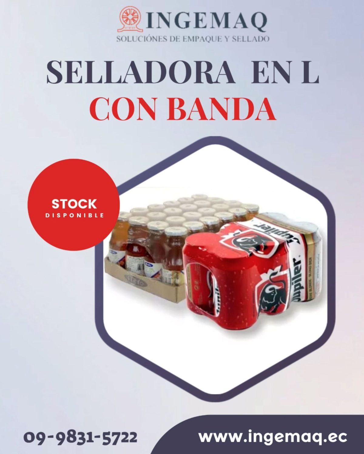 Selladora en L con banda.2.