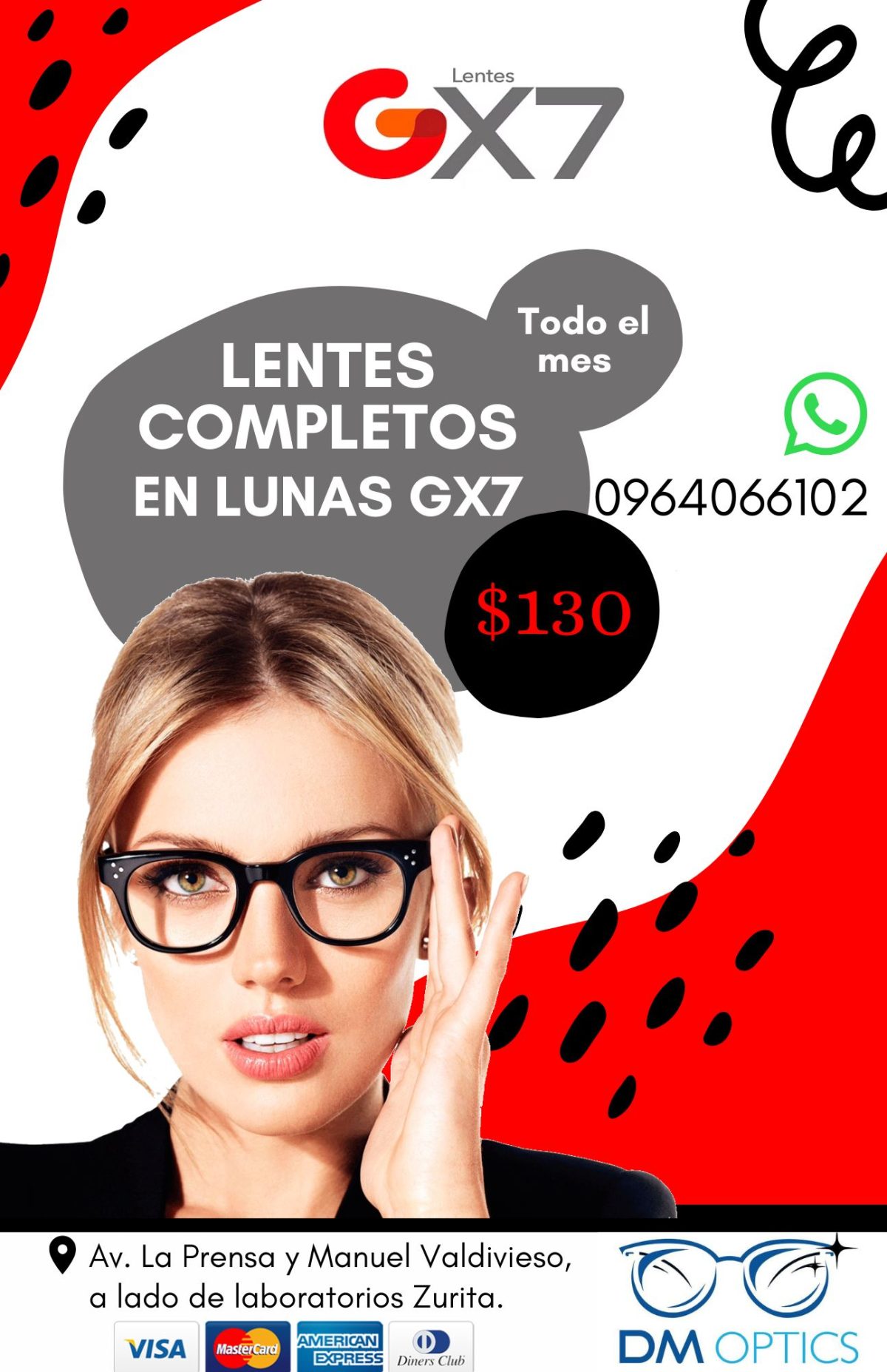 Venta de lentes en Quito