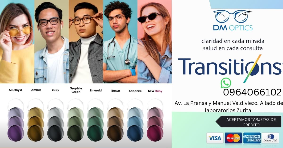 lentes transitions en quito