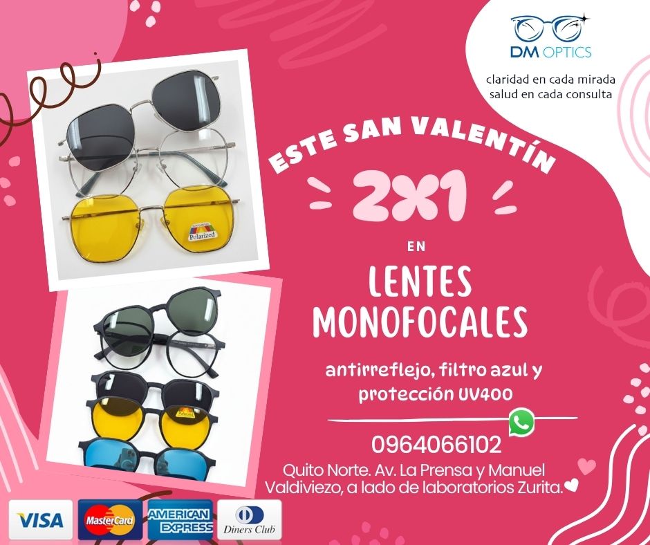 lentes y examenes visuales en quito