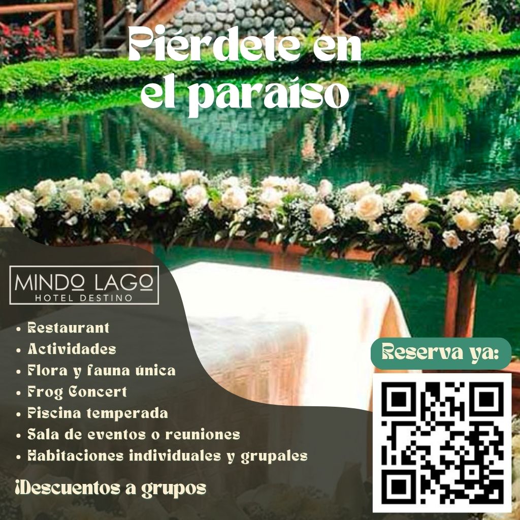 salon de eventos en mindo - mindolago ecuador
